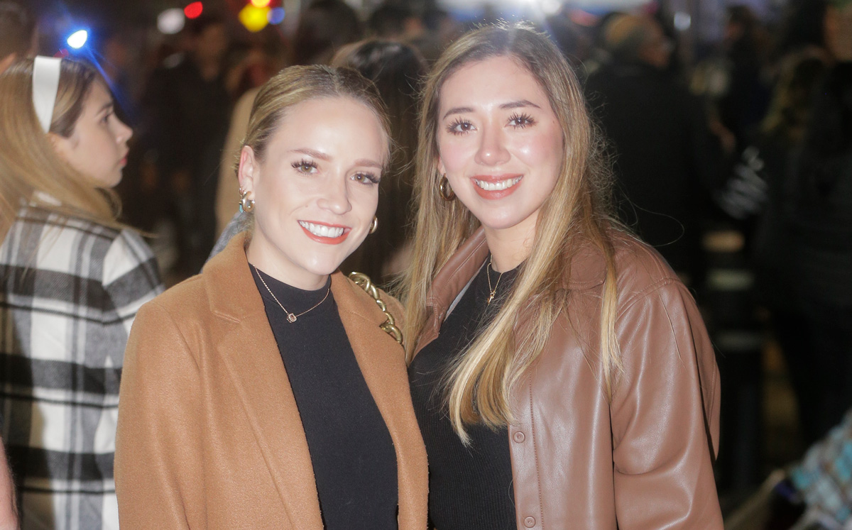 Linda Padilla y Jazmín Leal / Foto: Daniel Saldíivar