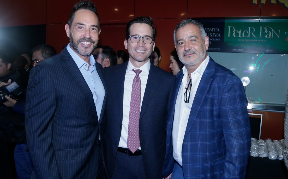Mauricio Arcq, Óscar De la Garza y Lorenzo Soriano / Foto: Omar Valdez