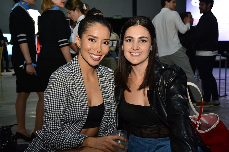 Tania Marín y María Gutiérrez