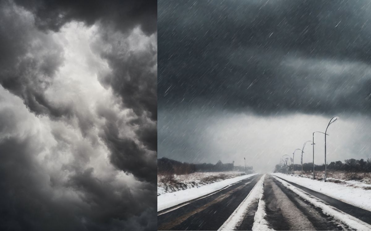 Tormenta invernal el 22 de noviembre: estados afectados (Freepik/ Poe)