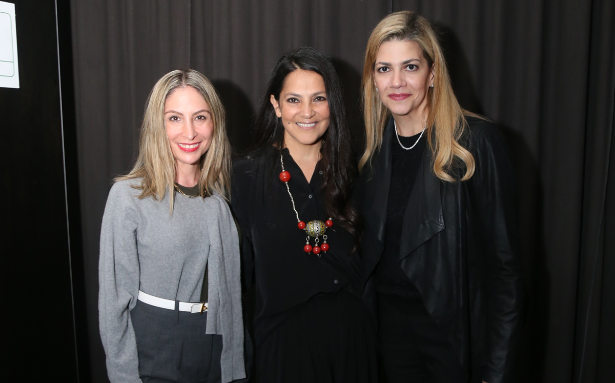 Vanessa Villarreal de Martínez, Chantal Khoueiry y Laura Garza / Foto: Roberto Alvarado