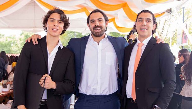 Alberto Aguilar, Alejandro-Aguilar y Gabriel Aguilar (Fotos: Yanahui F. Sevilla)