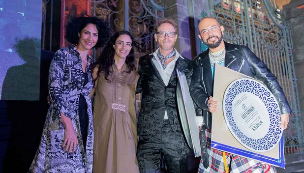 Luz María, Denisse Kuri, Pineda Covalín y Héctor Serna (Fotos: Yanahui F. Sevilla)
