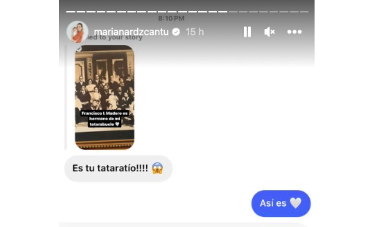 Mariana Rodríguez y Francisco I. Madero: ¿Qué vínculo familiar tienen? (IG)