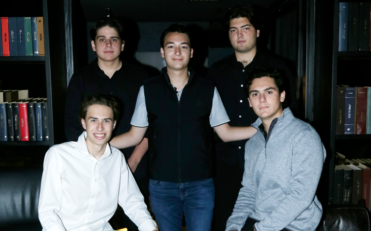 Fernando Schwarz, Carlos Lozano, Alejandro Guerra, Gabriel Elizondo y Patricio Jaime / Foto: Omar Valdez