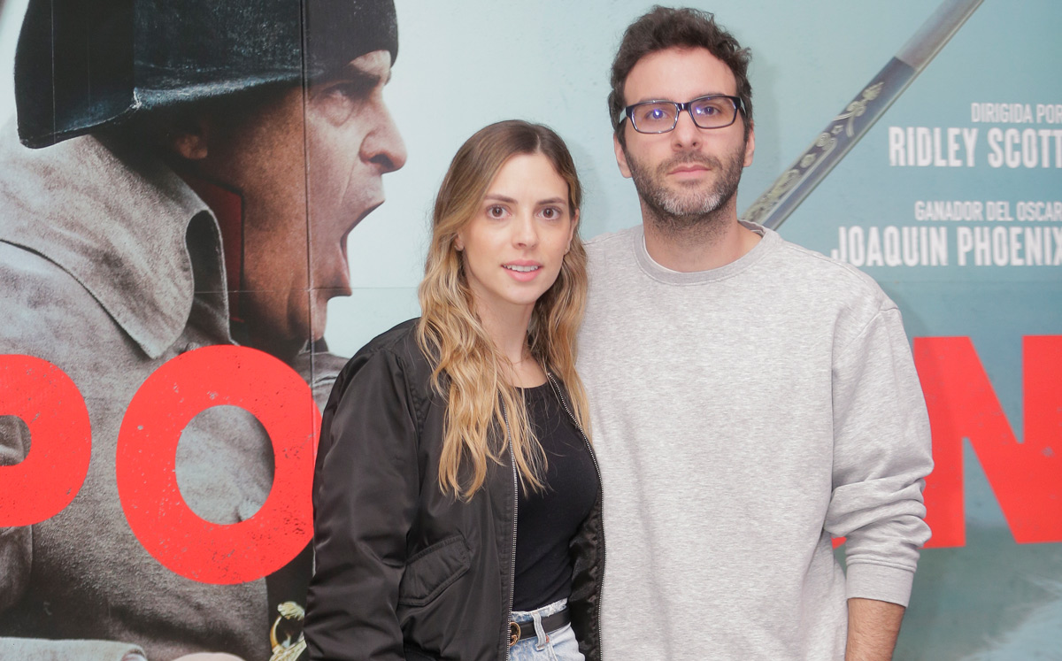 Lucía Vignau y Roberto Ganem / Foto: Daniel Saldívar