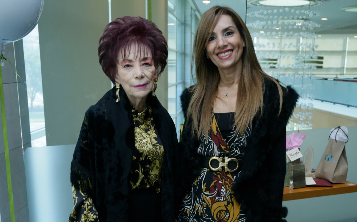 Lupina Vara de Mejía y Olga Mejía / Foto: Omar Valdez