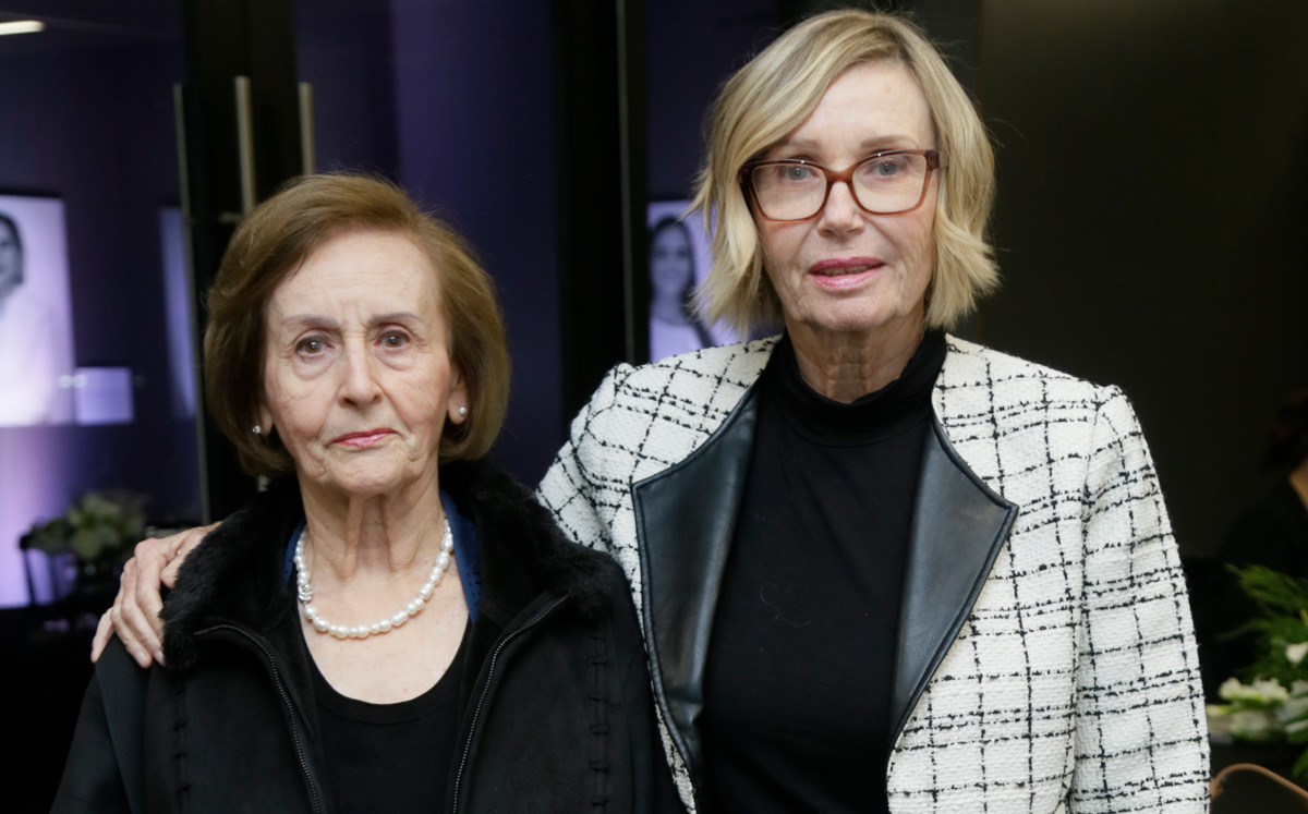 María Luisa González de García y Susana Segovia / Foto: Omar Valdez
