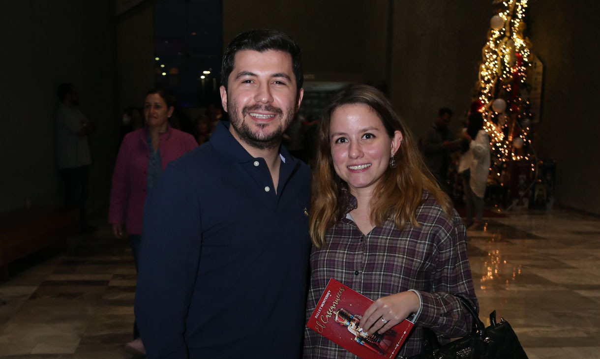 Marco Villarreal y Sofía Barrón