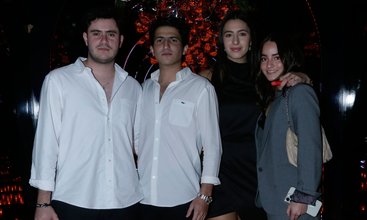 Esteban Salas, David Valdés, María Bujaidar y Natalia Kalich