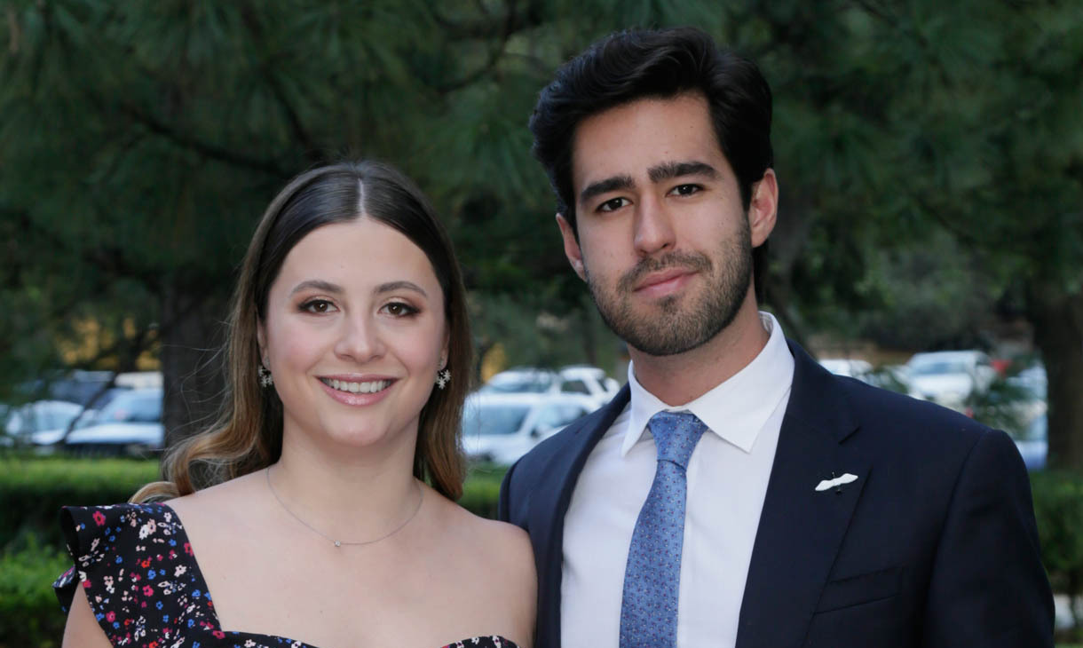 Susana De la Garza y José Saro