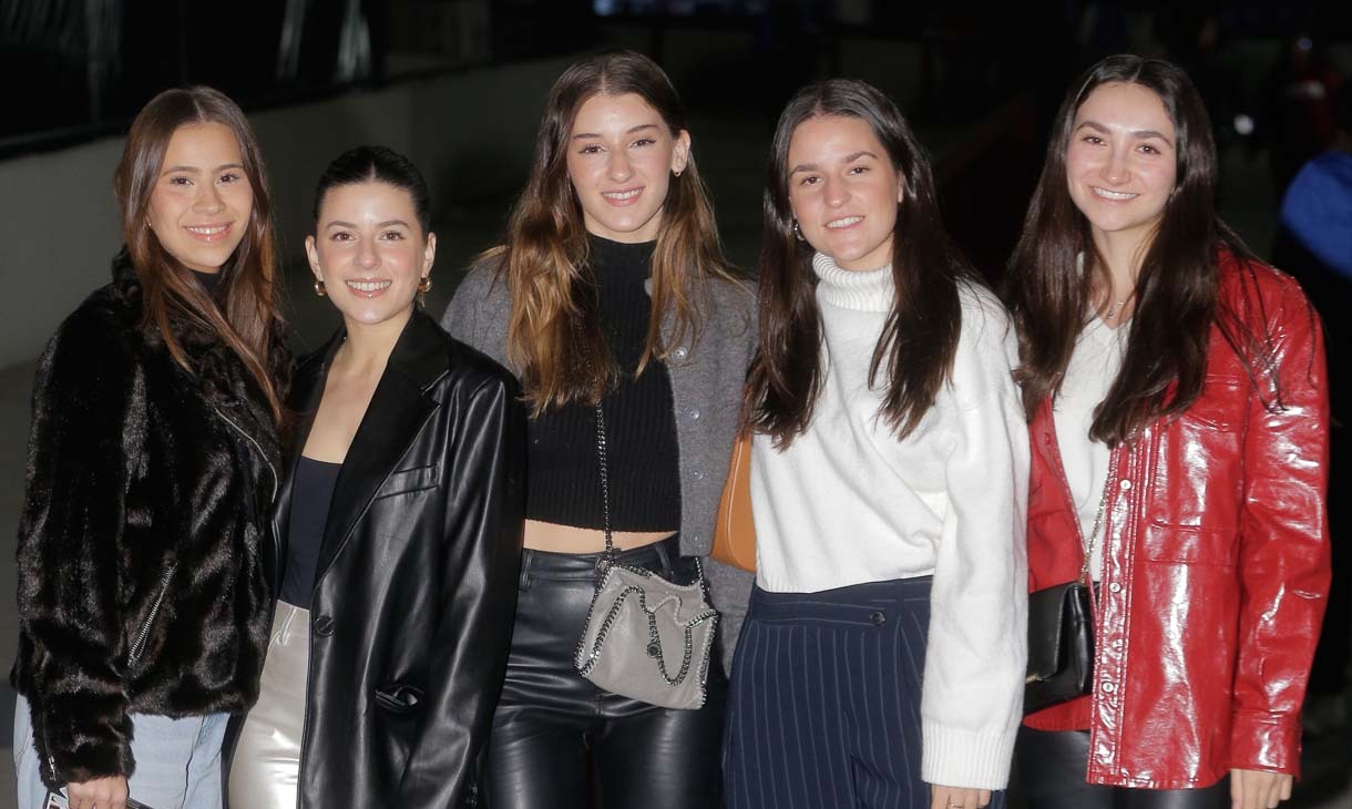 Bárbara Charur, Fernanda Medina, Cecy Gocher, Paty Arce y Gaby Zertuche