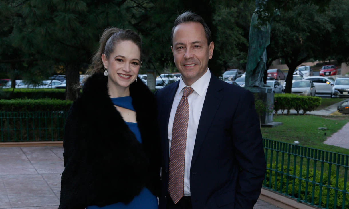 Verónica Elizondo y Fernando López