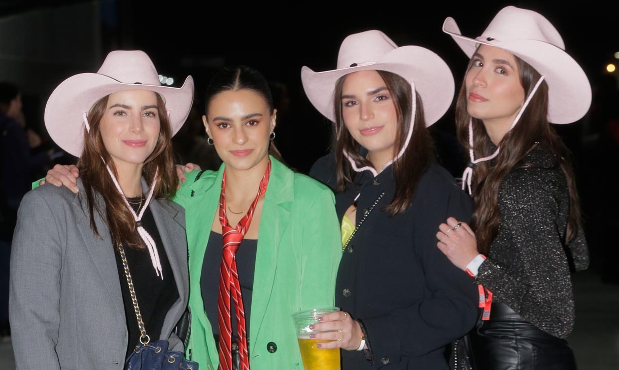 Mariana Villarreal, Marite Barrios, Paulina Russek y Mariana González