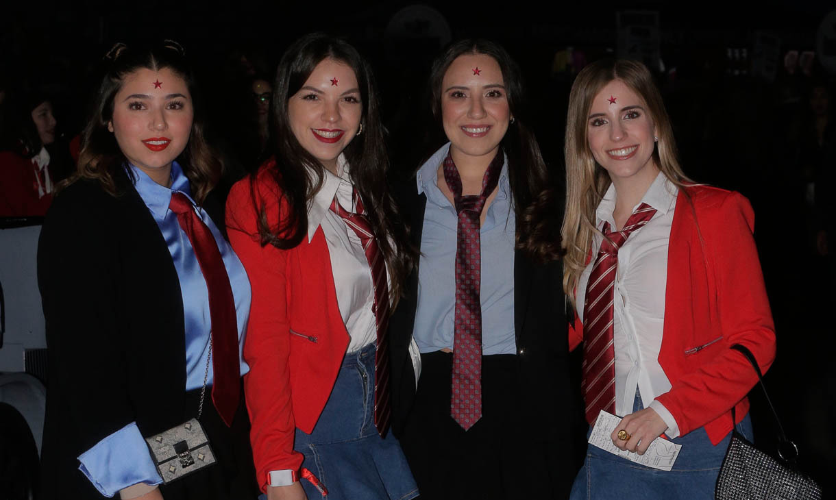 Daniela Cadena, Ale García, Ana Cardona y Florencia Guillot