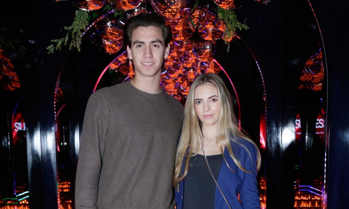 Juan Pablo Hernández y Regina Bours