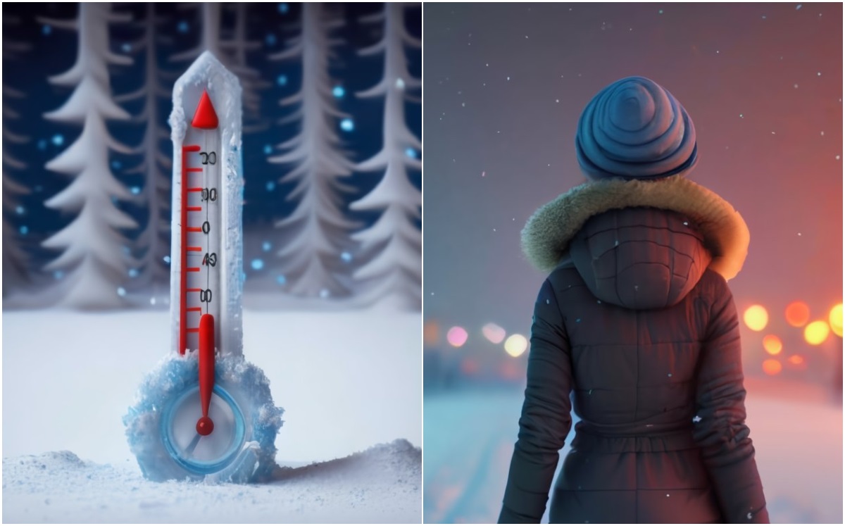 Frente frío 12: ¿Cuáles serán las temperaturas? (Foto: Ideogram)