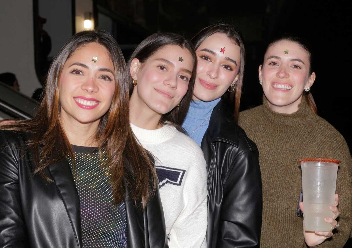 Ilse Guerra, Samara Mendoza, Carolina Sandoval y Bárbara Miller