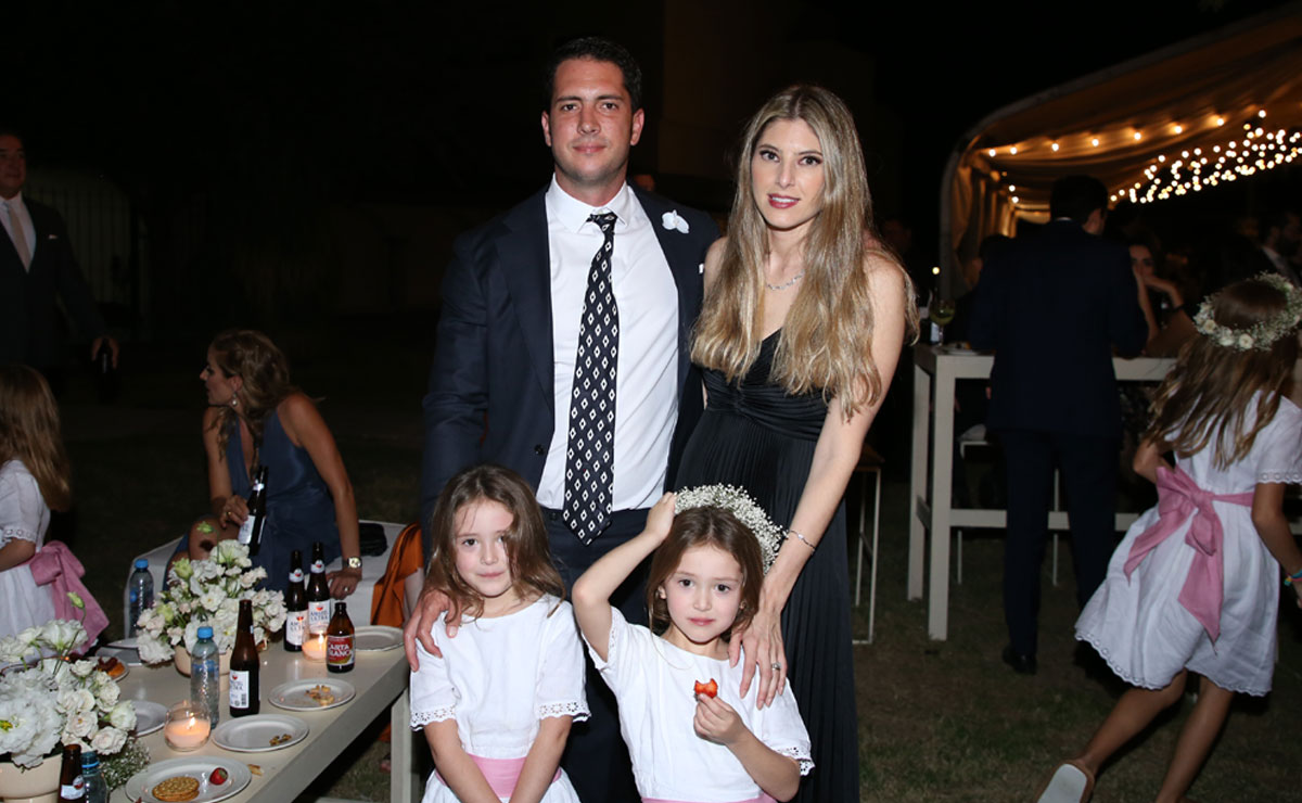 Jorge, Gisela, María y Elena