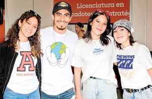 ANA YAÑEZ, DANIEL QUINTANAR, DANNA DÍAZ Y BERE DÍAZ participaron en stands, talleres, conferencias y actividades interactivas