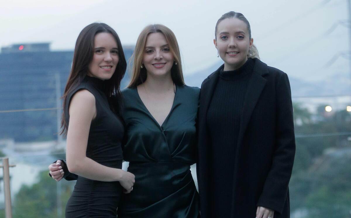 Mónica Ramírez, Laura Márquez y Mariana De la Garza