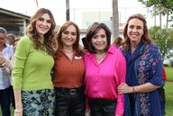 Sonia, Cristina, Marilú y Nora