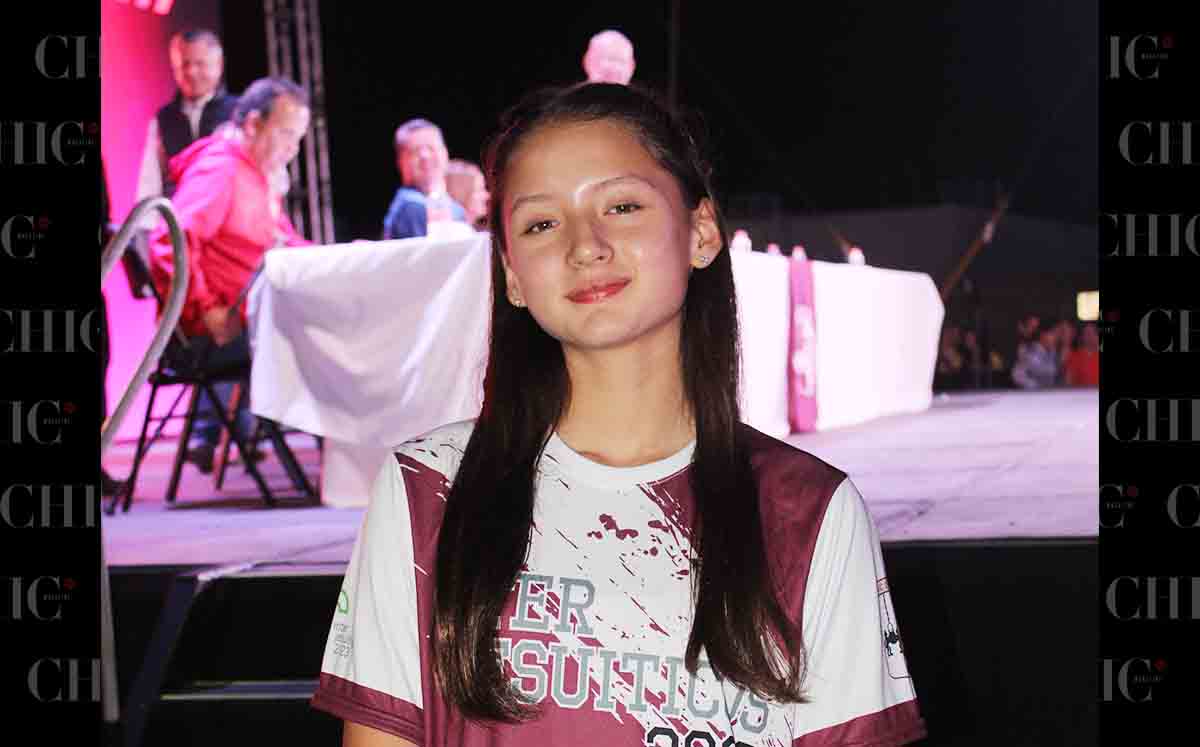 MARÍA ANDREA LÓPEZ CASTRO estuvo presente en los Juegos Interjesuíticos