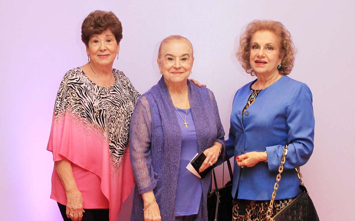 AMPARTIO DÍAZ, NENA JOBI Y CLAUDETTE NEMER nos regalaron sus mejores sonrisas