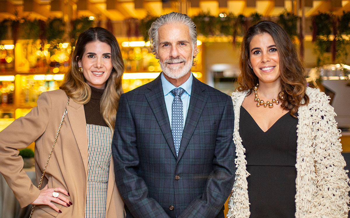Miriam Askenazi, Carlos Bisdikian y Michelle Alcahe