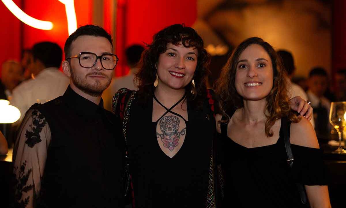 Braulio Zenteno, Brenda Castillo y Cristina Escofet