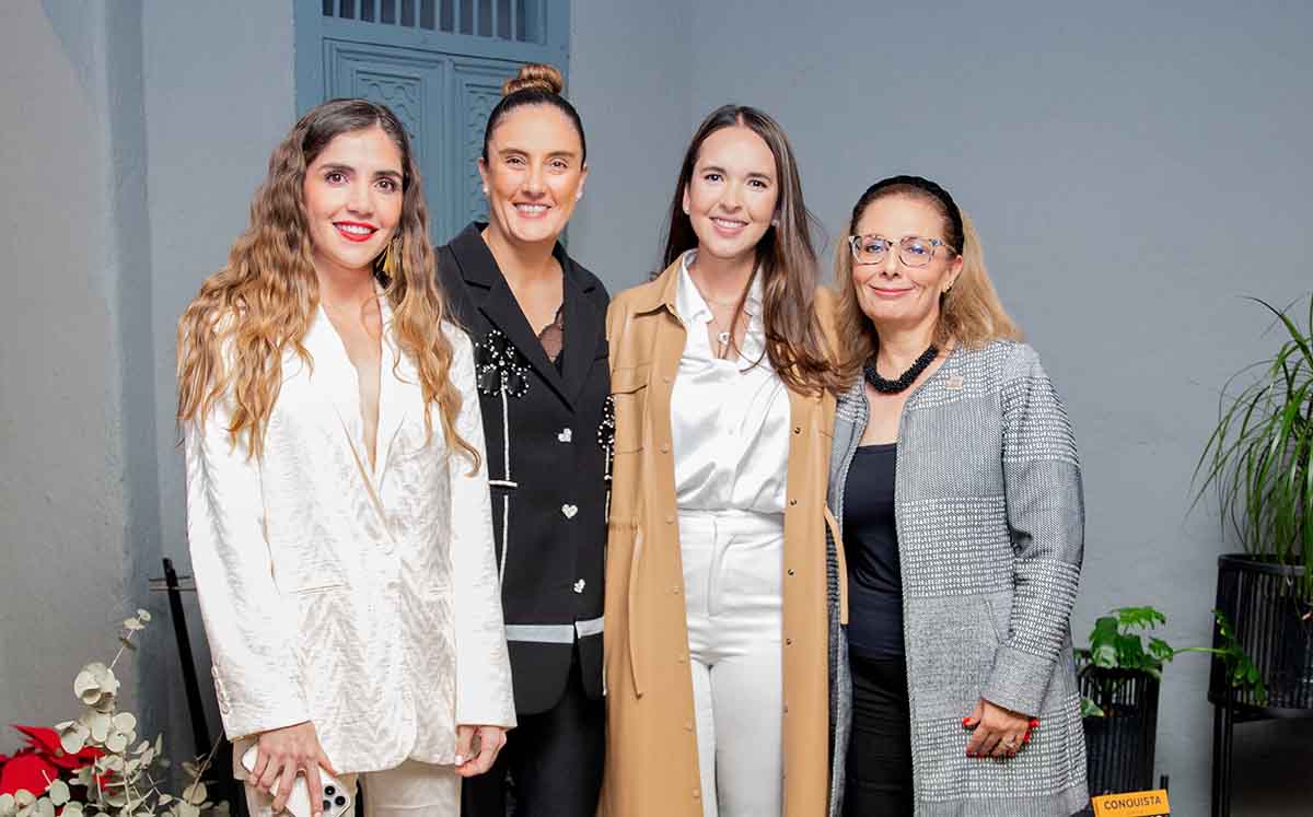Adriana Ruiz, Patricia Vázquez, Jaqueline Betancourt y  Liliana Vélez (Fotos: Yanahui F. Sevilla)