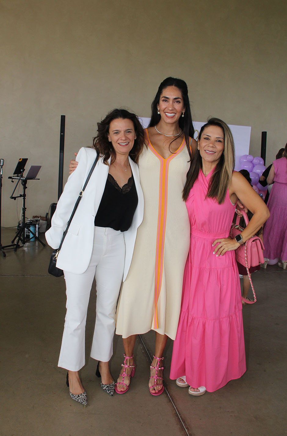 Ana Salles, Madonna Franco y Gema Gutiérrez.