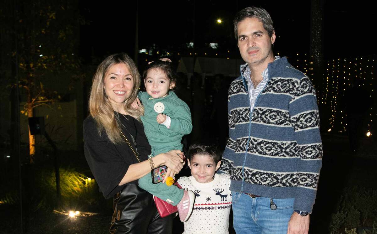 Bárbara Treviño, Aileen González, Sebastián González y Efraín González