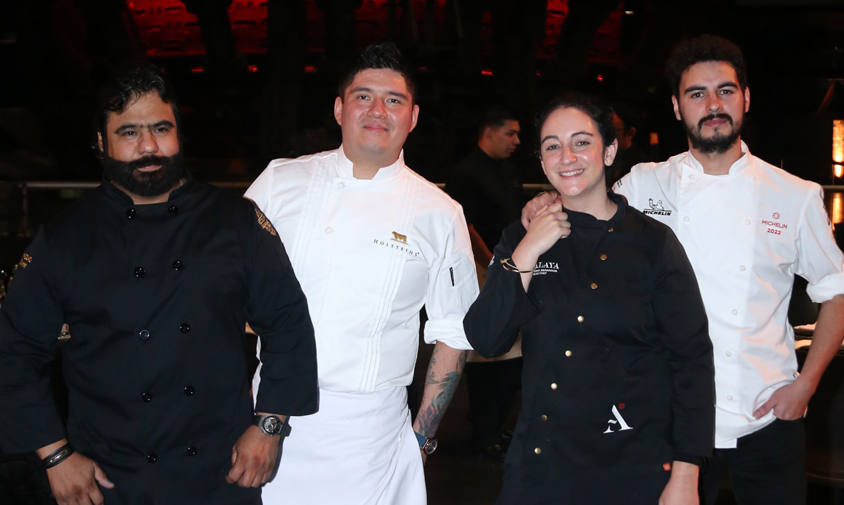 Yago Haddad, Luis Ochoa, Alejandra Herrador y Emamuel Carlucci