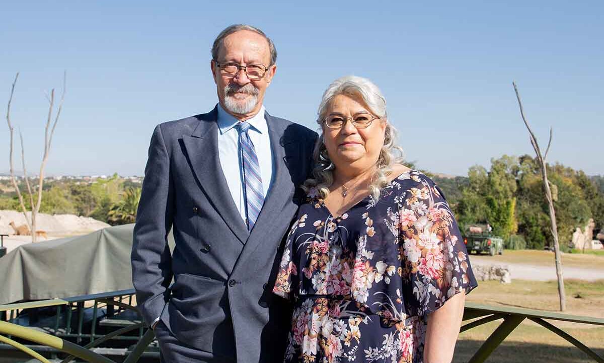 Papás de Fernando. Rayo Aguilar y Fernando Espejo