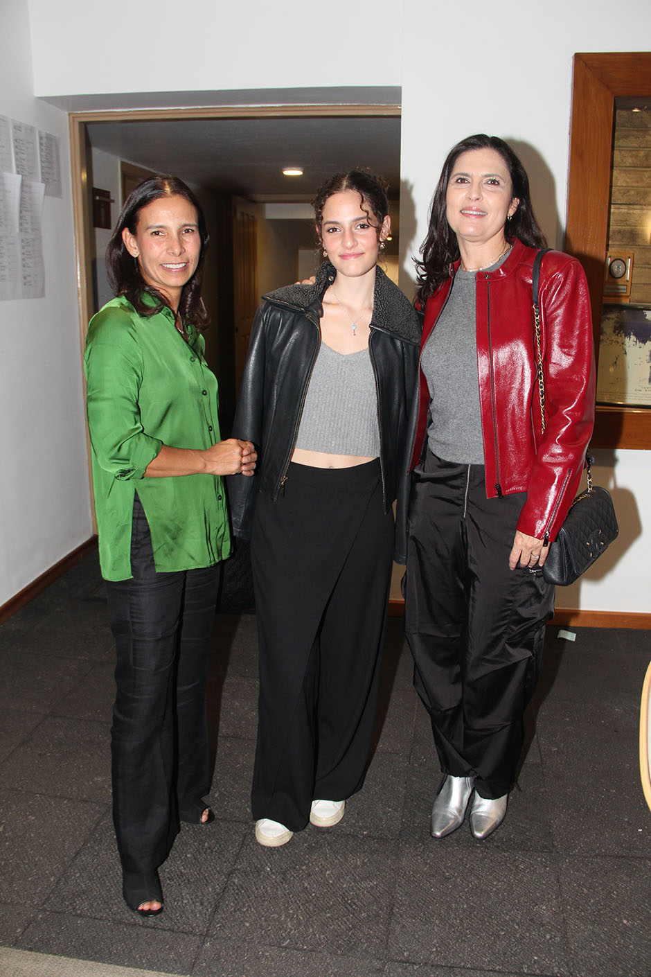 Irma Ashida, Lorenza Maldonado y Liliana Lavín