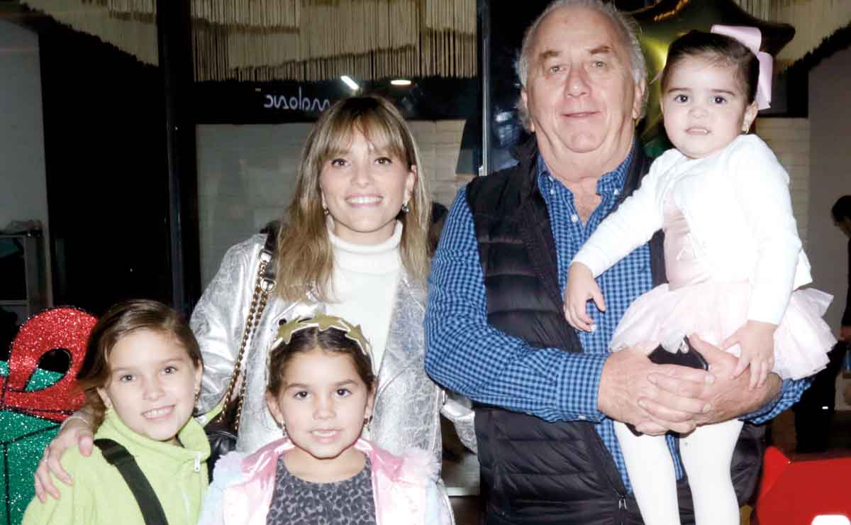 Mariel Ferrigno, Miguel Ferrigno, Rafaella Galán, Milena Galán y Nicoleta Galán Galán / Fotos: Omar  Valdez y Roberto Alvarado