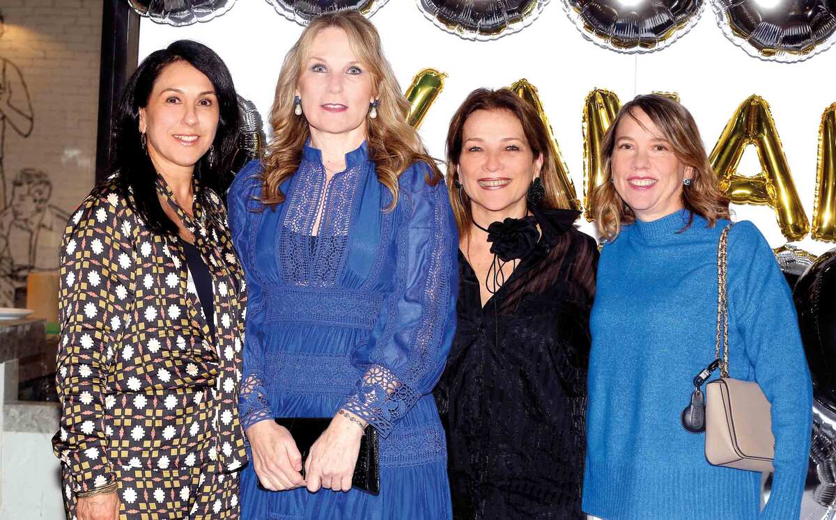 Mónica Palacios de Altamirano, Adriana Ibarra de Bremer, Evalinda González y Bárbara del Castillo