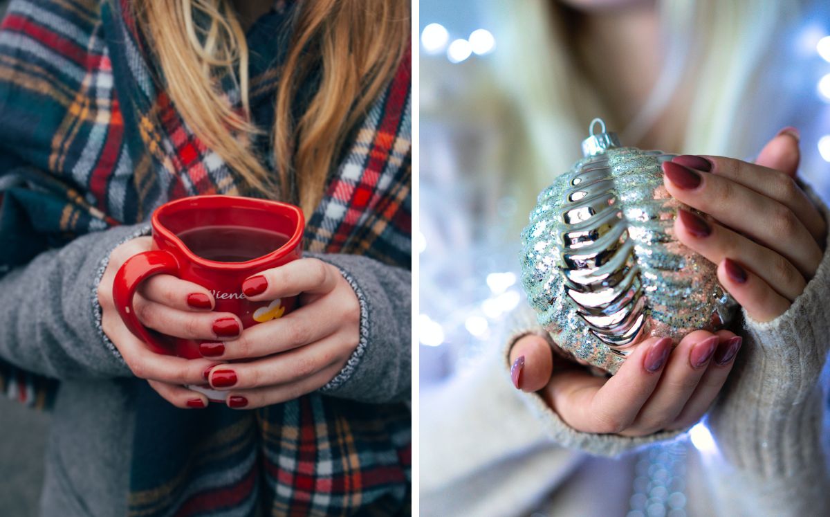 Uñas navideñas para brillar en todas las fiestas: pexels/unsplash