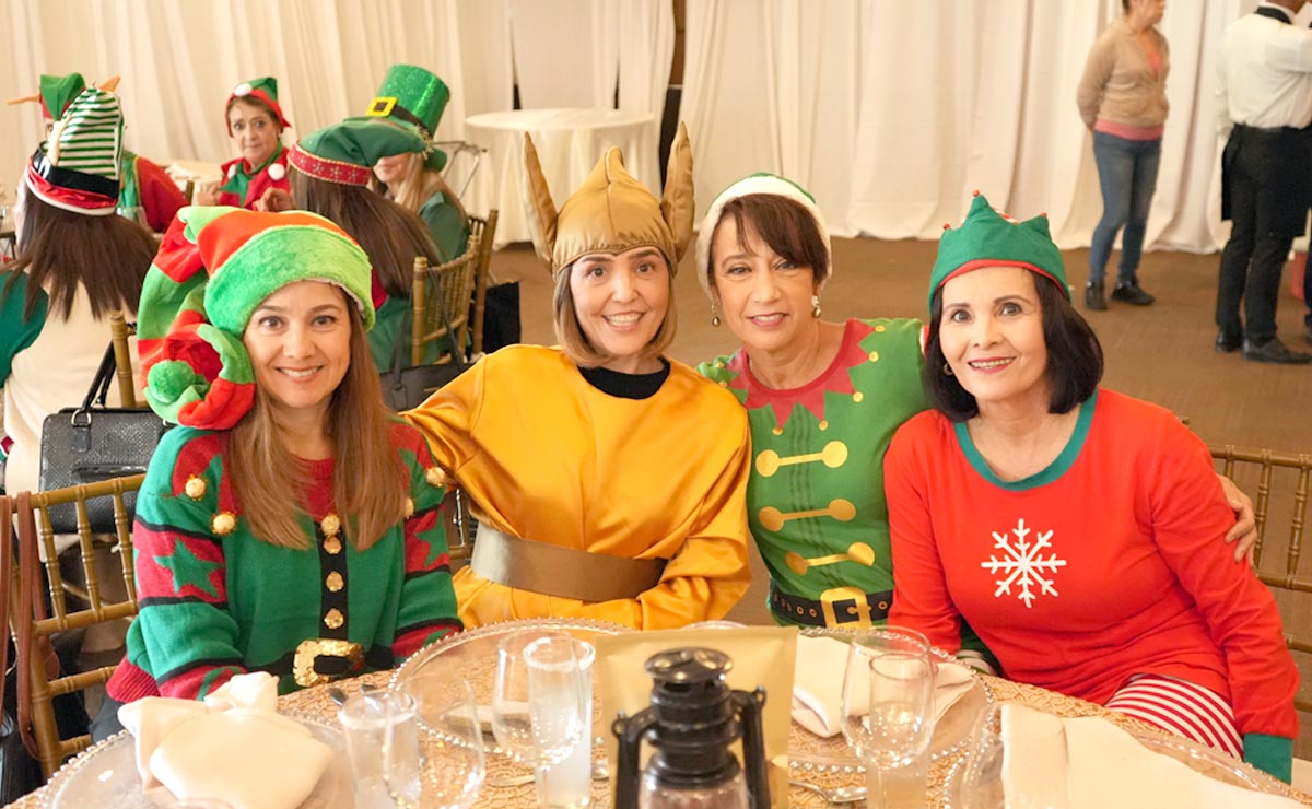 Alejandra, Angelina, María Elisa y Paty