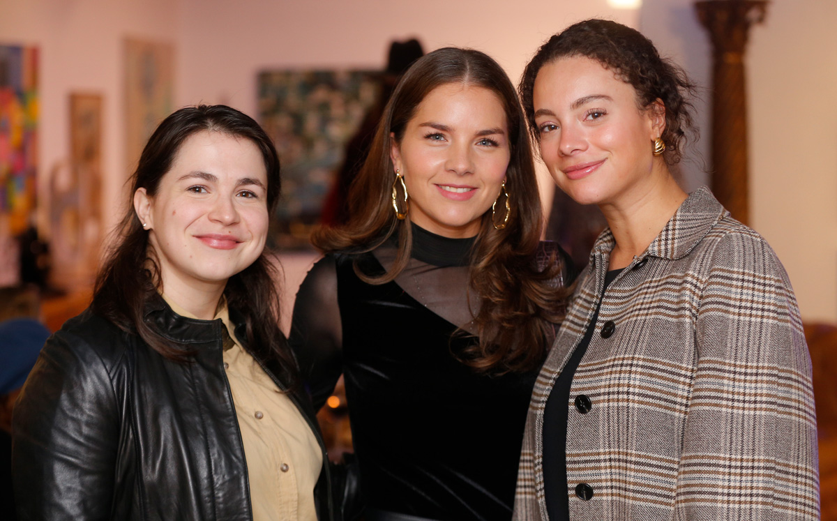 Aleyda Treviño, Lucía Guerra y Carolina Exome / Foto: Daniel Saldívar