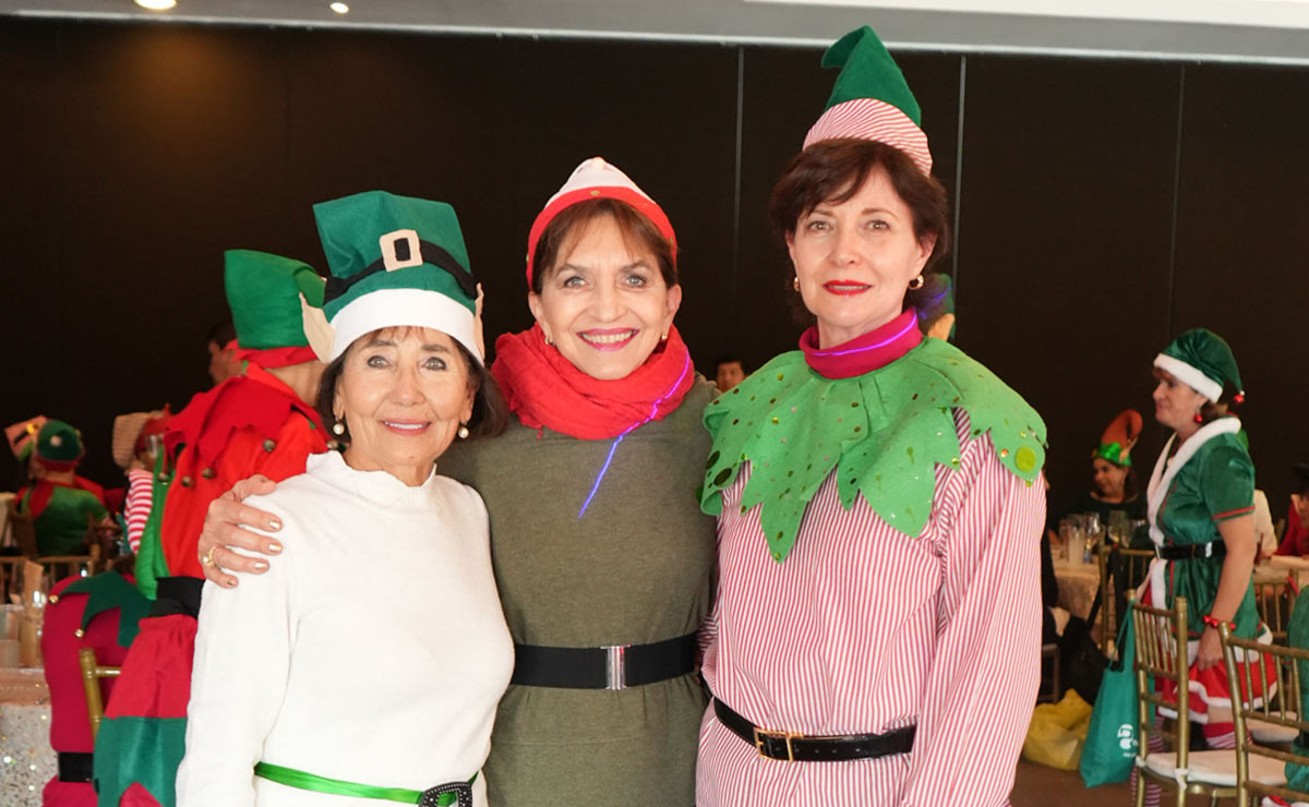 Alicia, María Elena y Estela