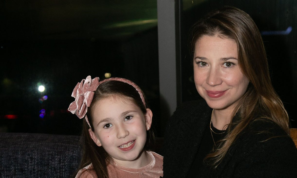 Camila Pérez y Christian Canales