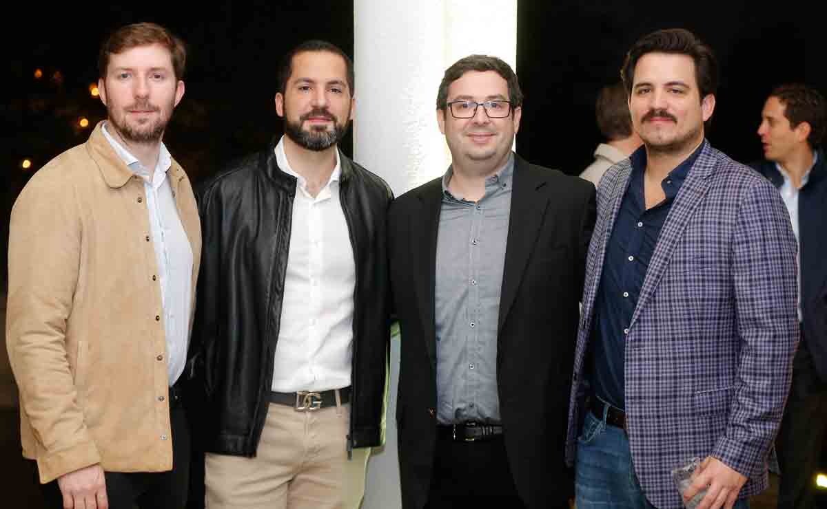 Erick Backhoff, Romeo Treviño, Enrique Castillo y Rogelio Fernández / Fotos: Daniel Saldívar
