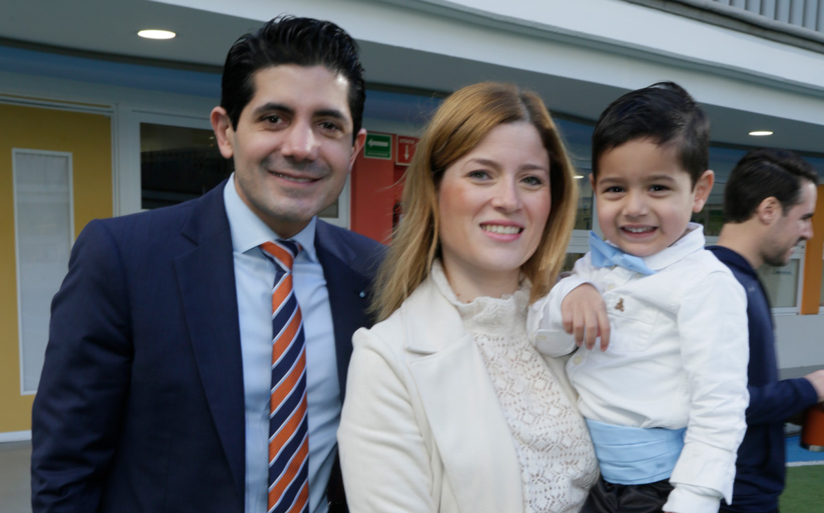 Gilberto De Hoyos, Marcela Elizondo de De Hoyos y Gilberto De Hoyos / Foto: Omar Valdez