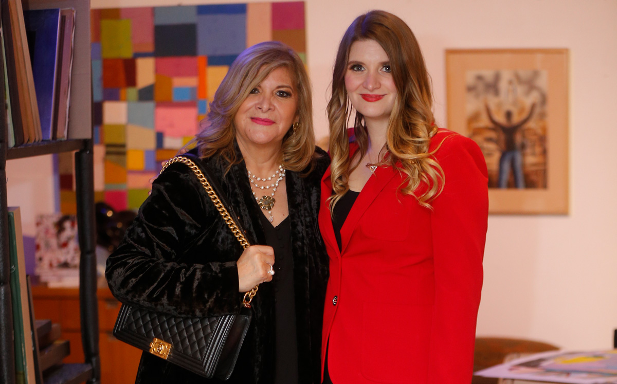 Irma Catalina Hinojosa de Salazar y Caty Salazar de Maldonado / Foto: Daniel Saldívar