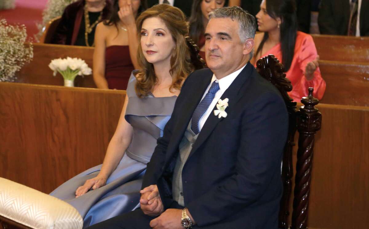 Papás de la novia. Blanca Laura Livas de Canales y Adrián Canales