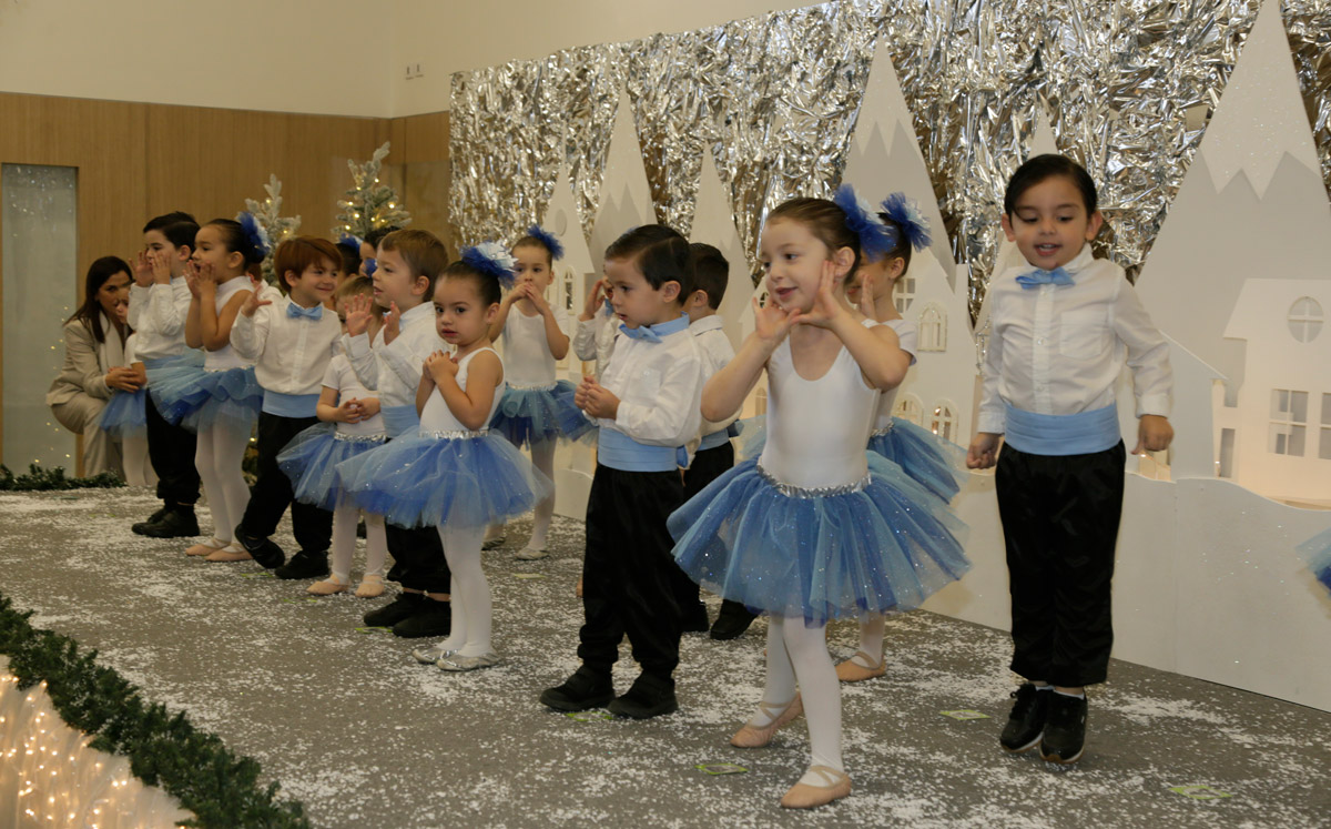 Los pequeños del Himalaya dieron su mejor show navideño / Foto: Omar Valdez