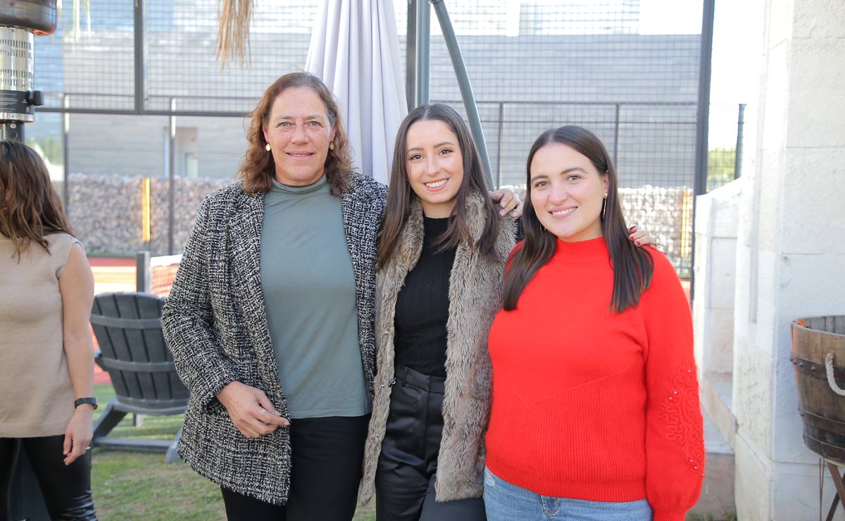 Rosy, Pilar y Bárbara