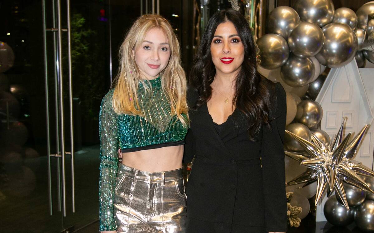 Sofía Salinas y María Elena Blásquez